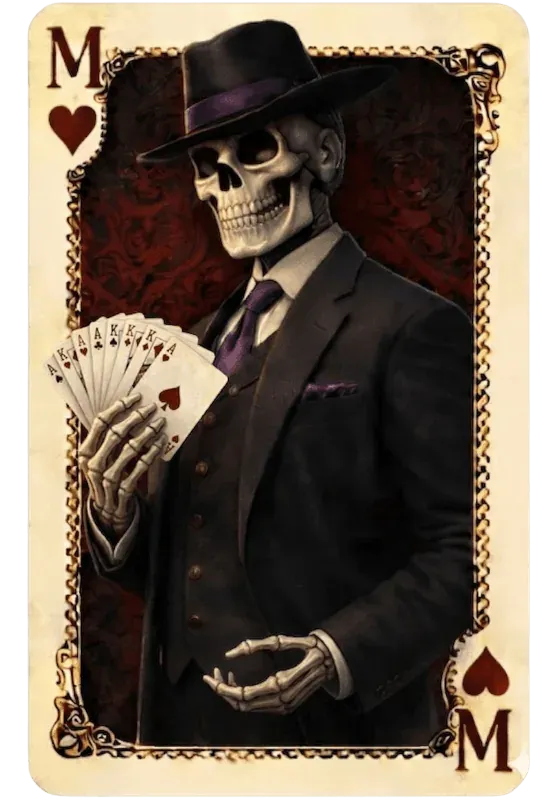 بطاقة دور المراهن في لعبة مافيا