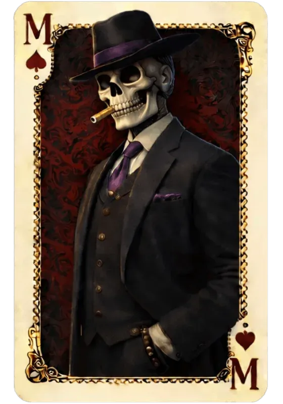 بطاقة دور المافيا في لعبة مافيا